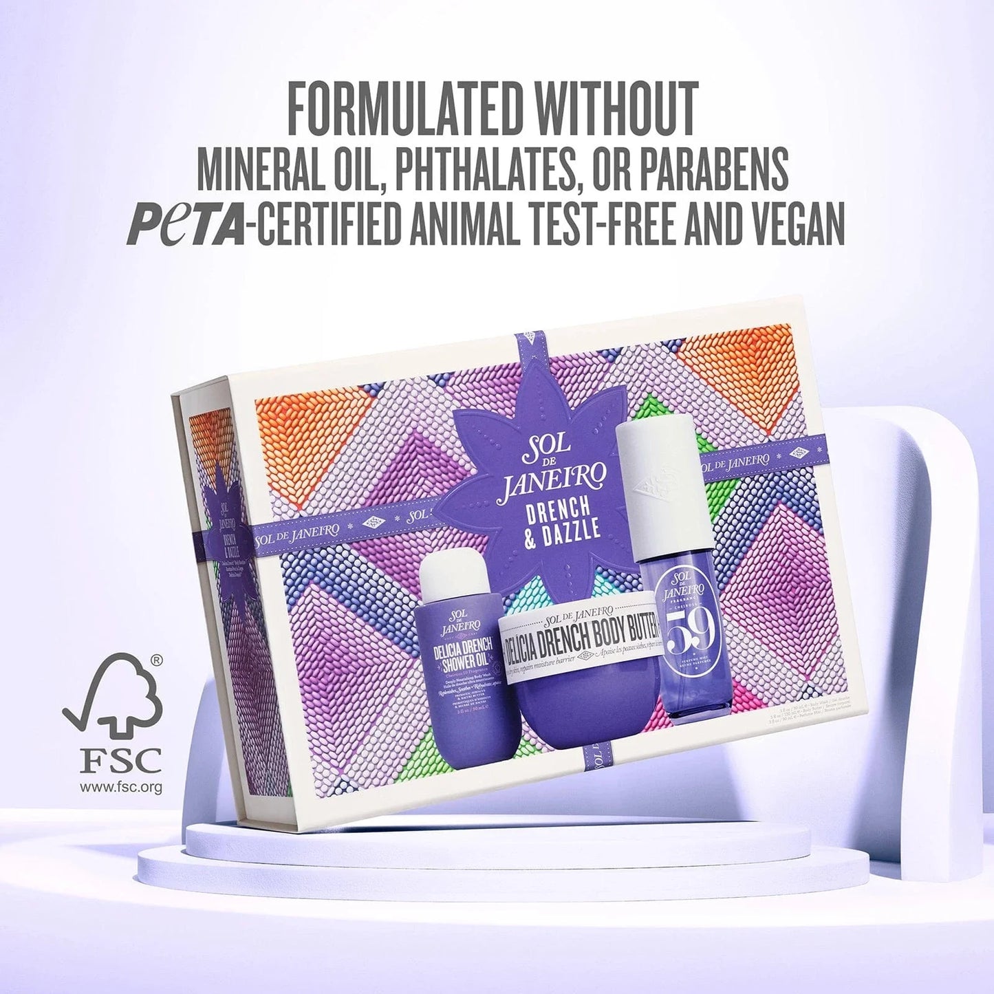 Drench & Dazzle Delícia Drench™ Body Routine Set