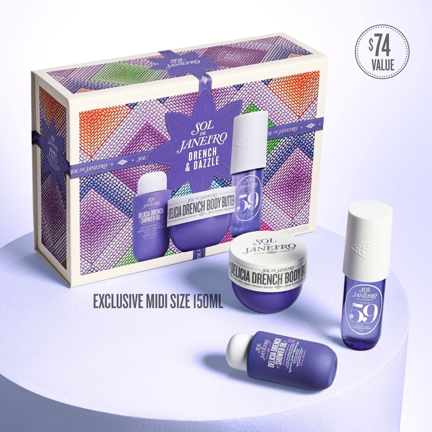 Drench & Dazzle Delícia Drench™ Body Routine Set