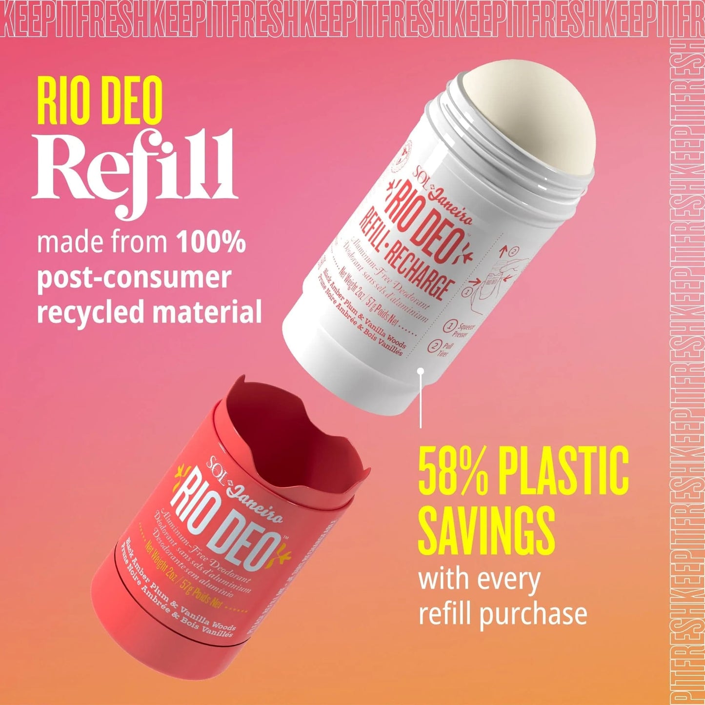 Rio Deo Aluminum-Free Deodorant Cheirosa 40