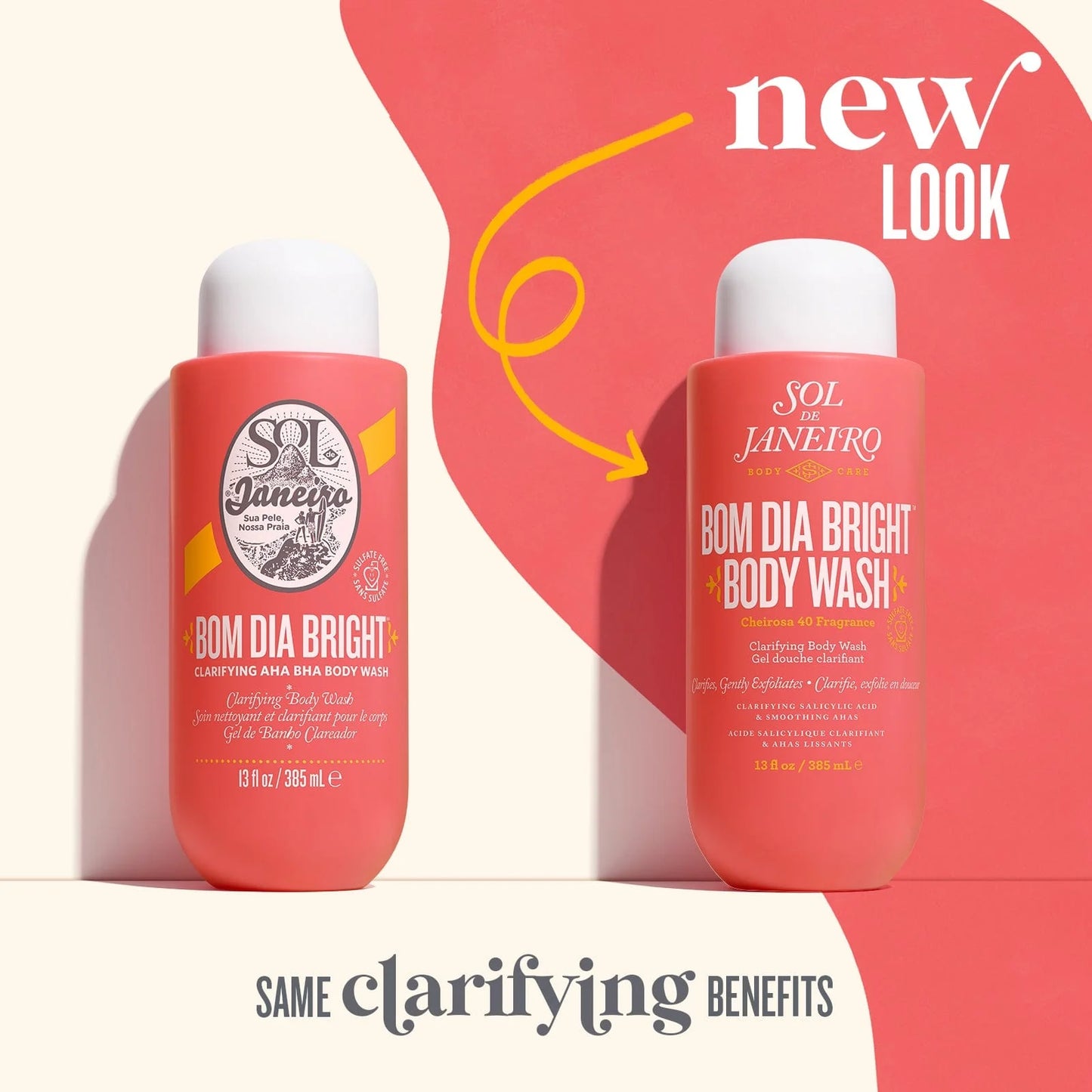 Bom Dia Bright™ Clarifying AHA BHA Body Wash